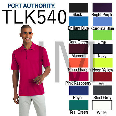 Port Authority Tlk540 Mens Tall Silk Touch Dri-fit Polo Shirt Lt-4xlt Golf Big
