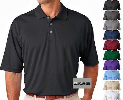 Big And Tall Men's Cool-n-dry Polo Shirt Ultraclub Xlt, 2xlt, 3xl - 6xl