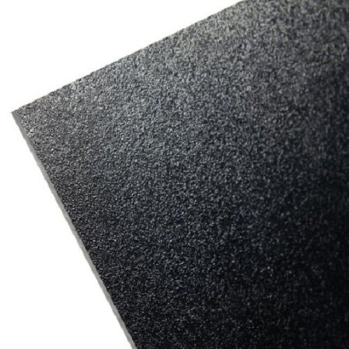 Black Kydex T Plastic Sheet 0.028" X 6" X 12" Vacuum Forming^